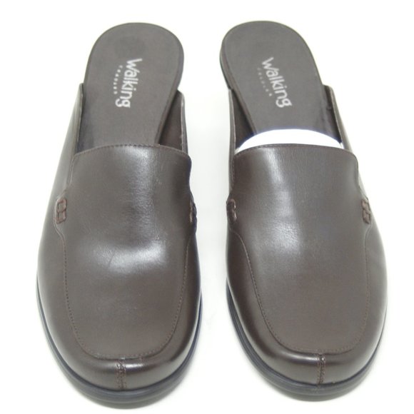 Clog Walking Cradles Brown Leather Size 7.5 - Picture 3 of 7